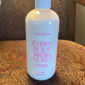 NEW Josie Maran Everybody Wash Now moisture mousse